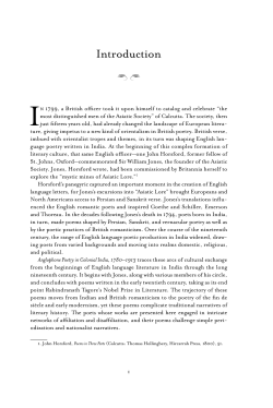 Anglophone in Colonial India, 1780