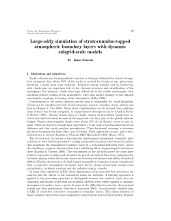Large-eddy simulation of stratocumulus