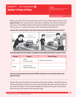 Author`s Point of View