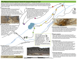 The Nature Conservancy`s Santa Fe Canyon Preserve Trail