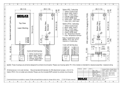 7 9 .5 (3 .1 3 ) 38 (1.5) 1 Top View Laser Marking 1 1 5 (.6