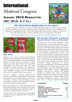 International Medieval Congress