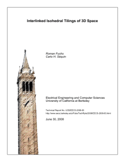 space filling - EECS - University of California, Berkeley