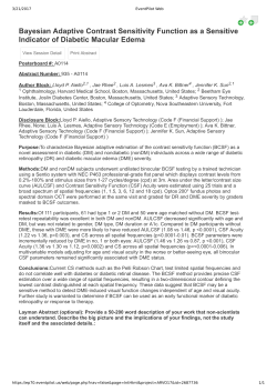Bayesian Adaptive Contrast Sensitivity Function as a Sensitive