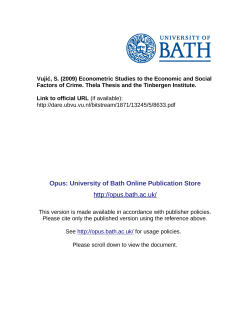 - University of Bath Opus