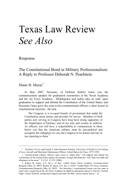 Texas Law Review See Also