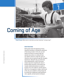 Coming of Age
