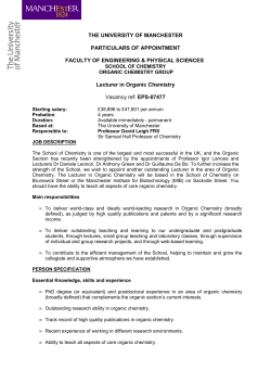 EPS-07477-Lecturer in Organic Chemistry-FPs