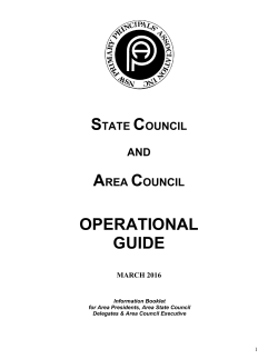 NSWPPA Operational Guidelines
