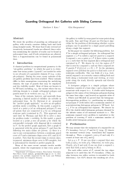 Guarding Orthogonal Art Galleries with Sliding Cameras