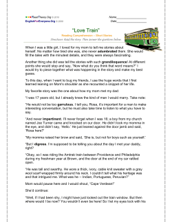 "Love Train" - EnglishForEveryone.org