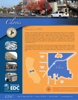 Clovis - FresnoCountyCities.com