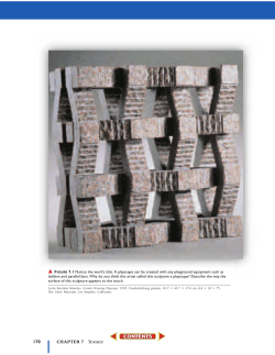 170 CHAPTER 7 Texture