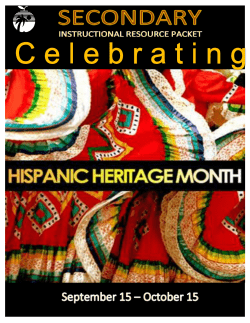 Hispanic Heritage Month