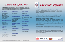 The FNPA Pipeline - Fort Nelson Petroleum Association