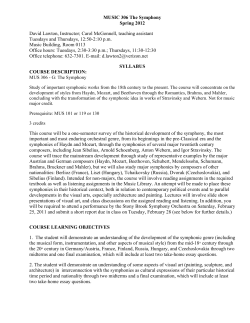 Course Syllabus - Classie Syllabus Explorer