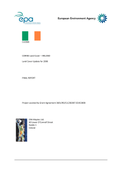 Corine Land Cover Nomenclature