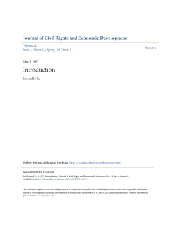 Introduction - St. John`s Law Scholarship Repository