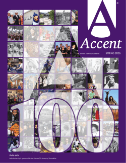 spring 2016 - Avila University