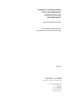 flinders st station public toilet refurbishment conservation and