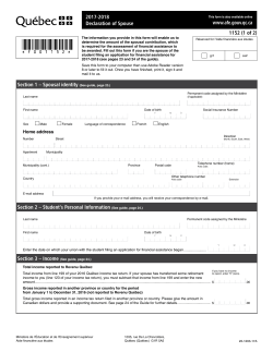 the form