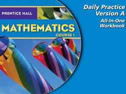 Practice 4-5 - Mercer Island School District