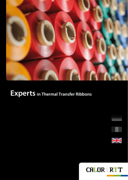 Expertsin Thermal Transfer Ribbons