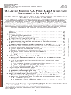 Downloaded - Pharmacological Reviews