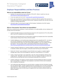 As an employer, what are my responsibilities?