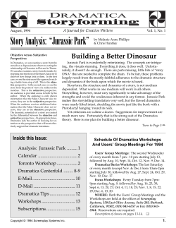 sf vol1 no1 - Dramatica Pro