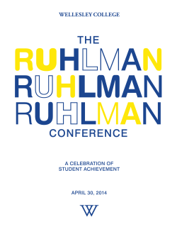 the ruhlman conference 2014