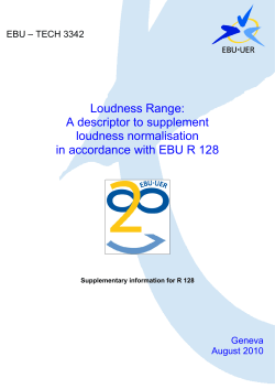 Loudness Range: A descriptor to supplement loudness