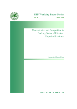 SBP Working Paper Series