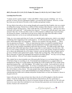 Proper 18B - Episcopal Digital Network