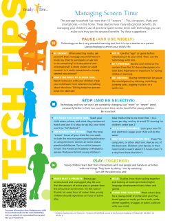 Managing Screen Time