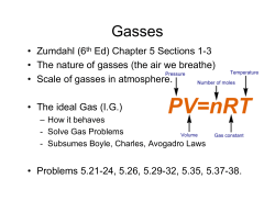 Why do we have pressure from the atmosphere?