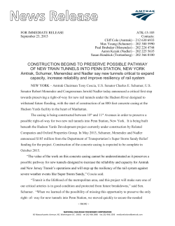 CONSTRUCTION BEGINS TO PRESERVE POSSIBLE