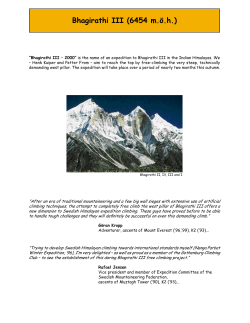 Bhagirathi III (6454 m.&ouml;.h.)