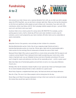 Fundraising A to Z - Info-komen.org