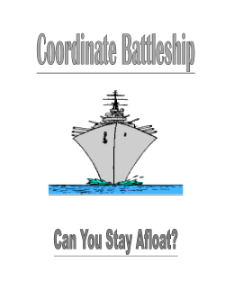 Coordinate Pairs Battleship