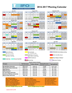 FINAL 2016-17 Meeting Calendar 8.5x11