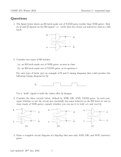 Exercises 3 - CIM (McGill)