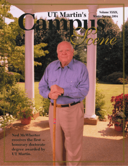 Campus Scene Spring 2004