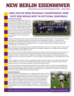 girls soccer wins regional championship, now host new berlin west