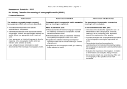 NCEA Level 3 Art History (90491) 2012