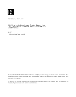 AB VPS International Value Portfolio