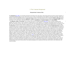 2. The Common Integument