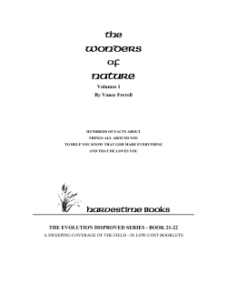 Evolution Encyclopedia Vol - Evolution
