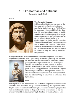 NHH 17 Hadrian and Antinous