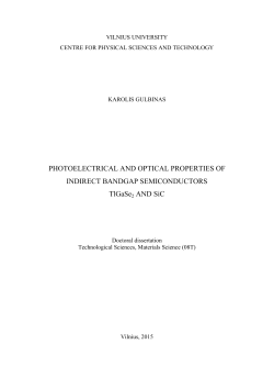 Studies of photoacoustic effect in GaAs and TlGaSe2 semiconductors